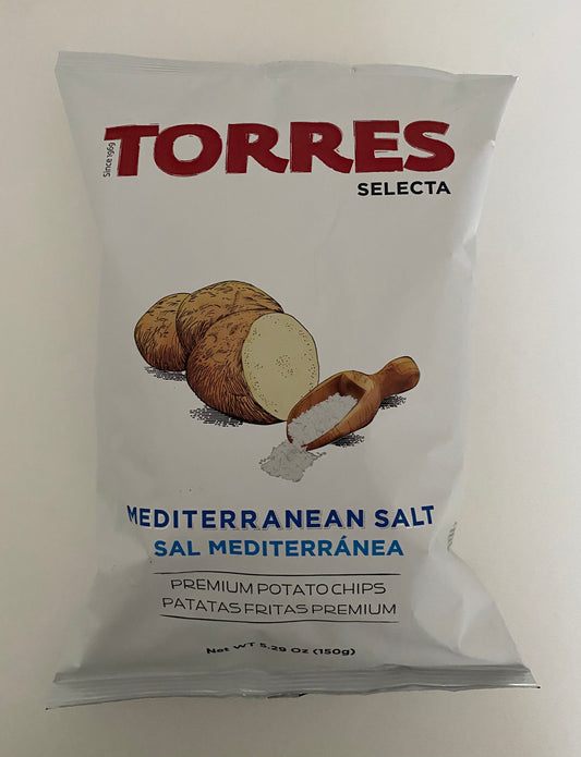 Chips med middelhavssalt