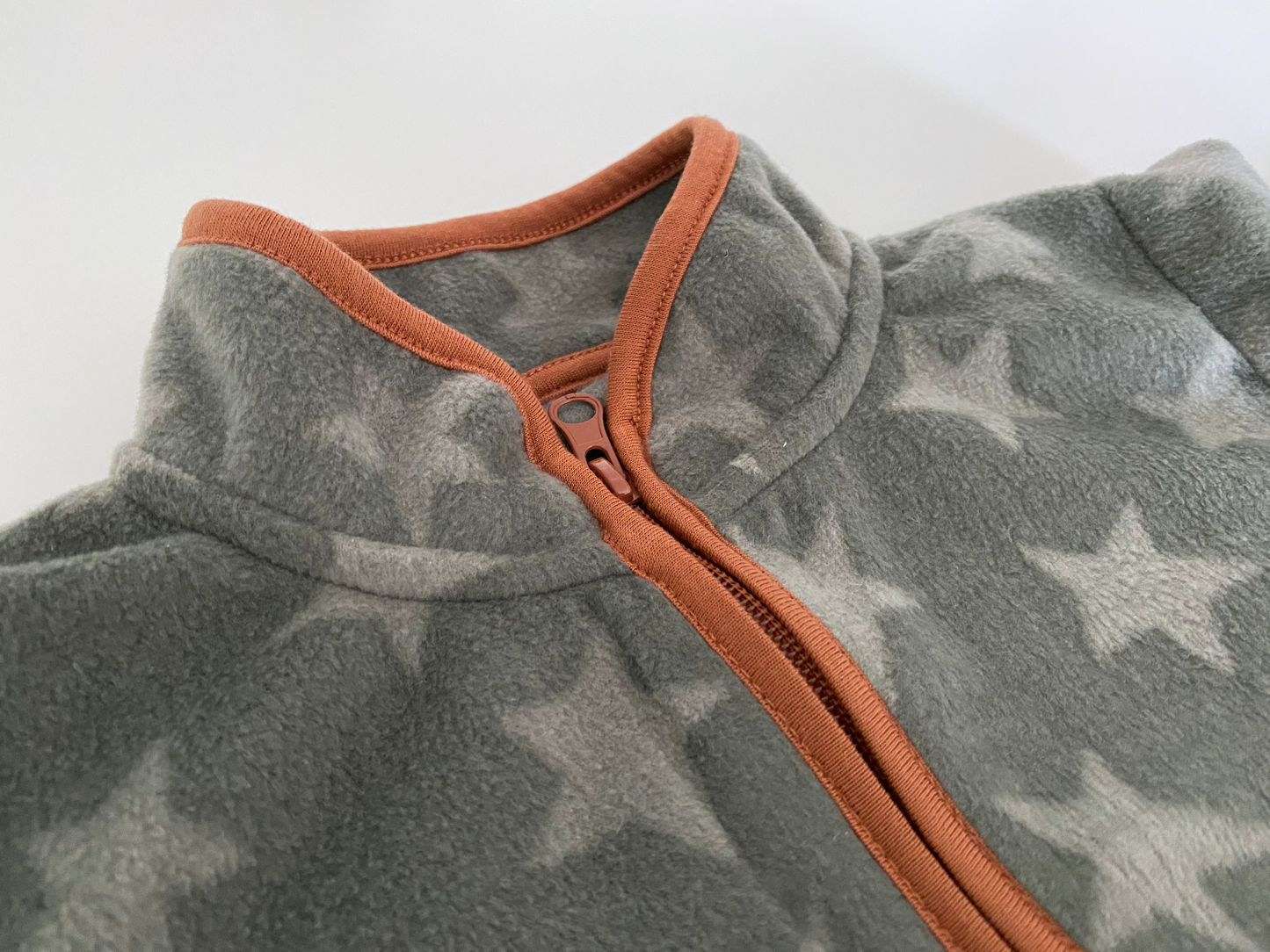 Stjernet fleecetrøje - Børn