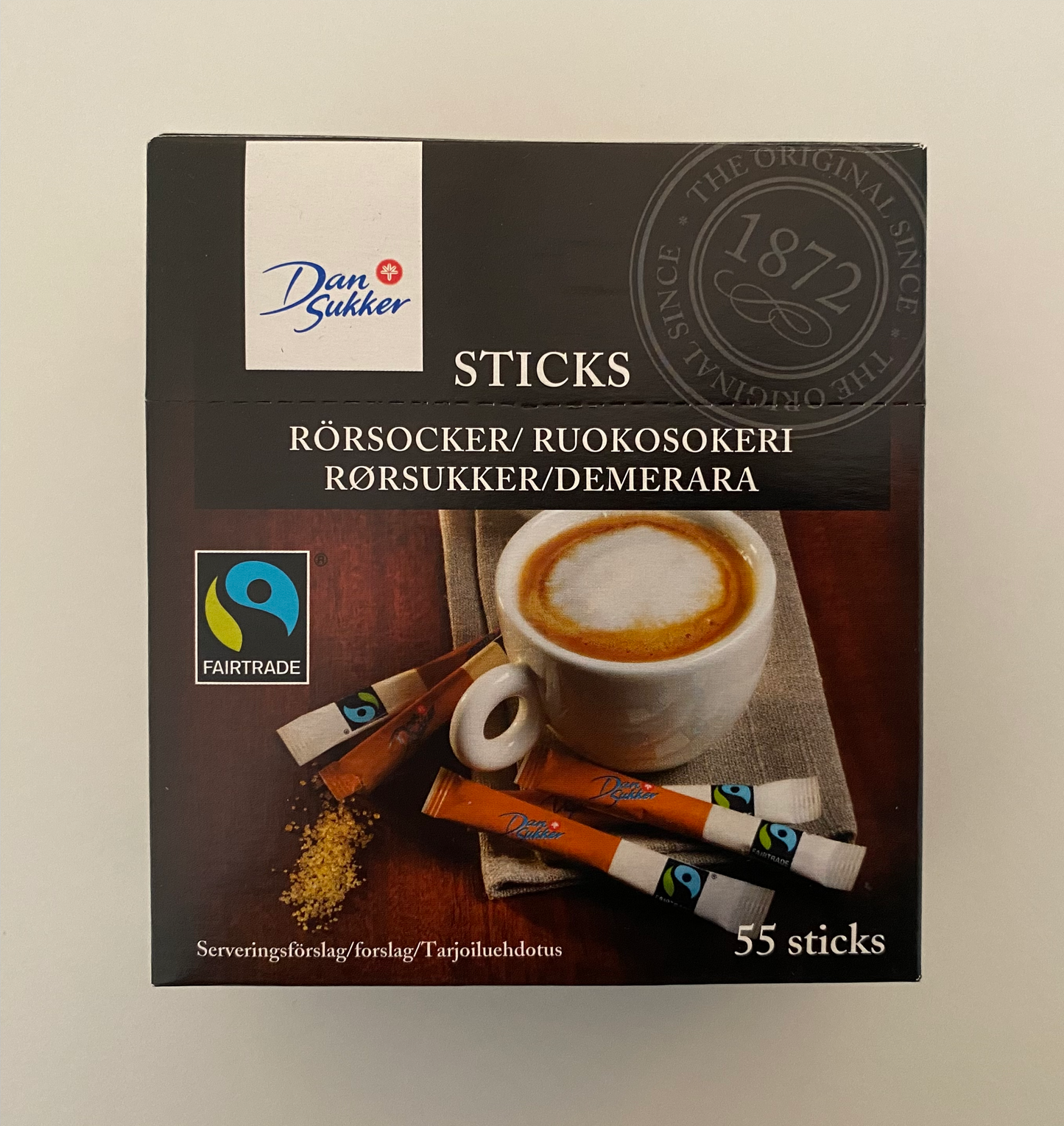 Fairtrade rørsukker sticks