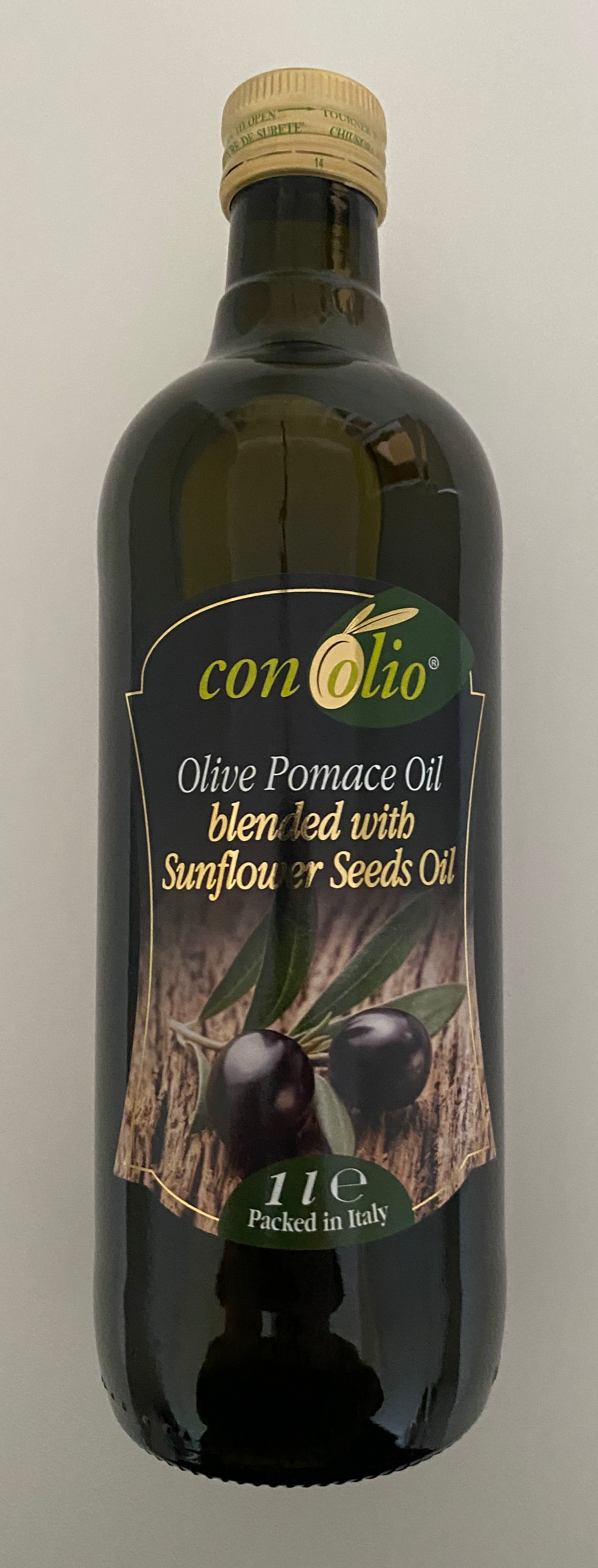 Stor olivenolie med solsikkekerneolie